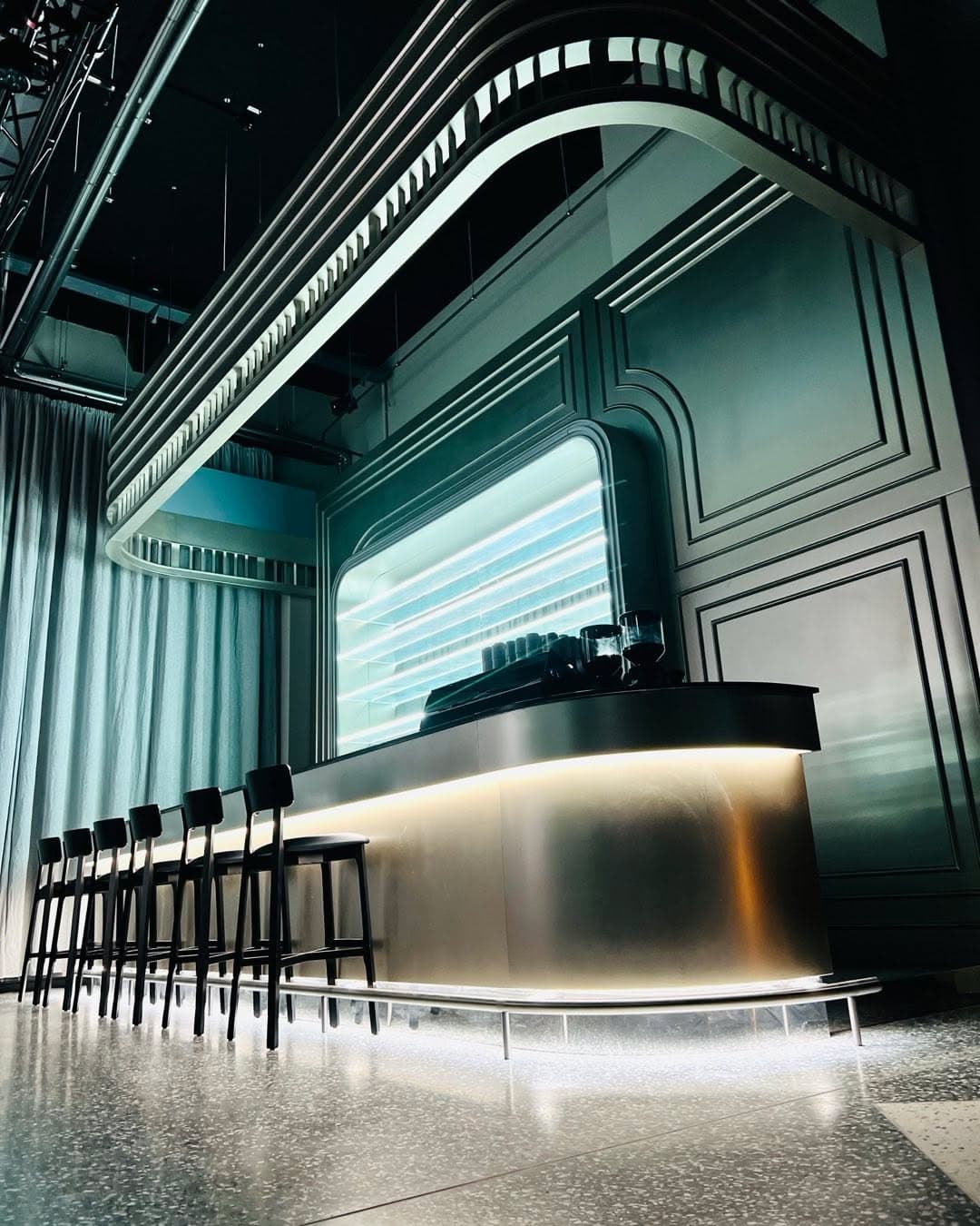 Das elegante Ambiente des OCTOGON BERLIN